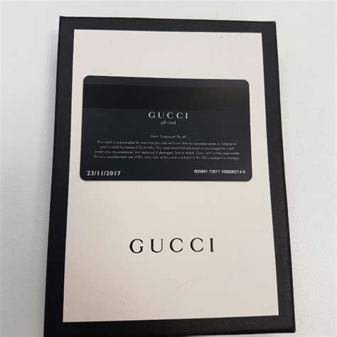 gucci gift cards.